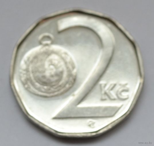 Чехия, 2 кроны 2010 г.