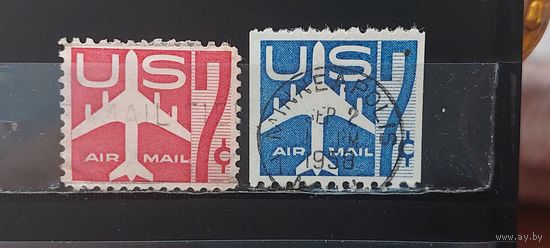 РАСПРОДАЖА. США. Авиапочта. Гаш.