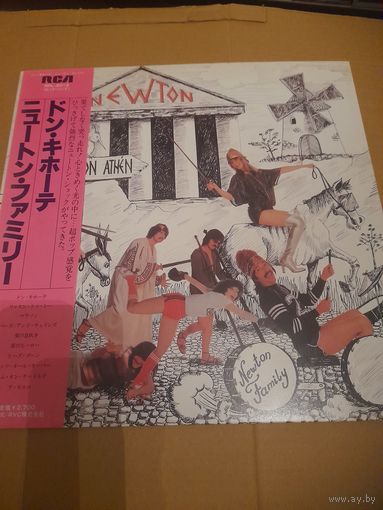 NEWTON FAMILY " MARATHON" 1980 LP  JAPAN RCA RPL8013 NM/NM
