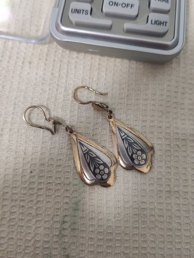 Серьги. 925пр.