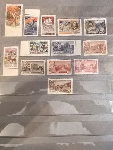 Лот чистых марок СССР 1960 год