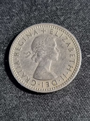 Великобритания 6 пенсов 1962