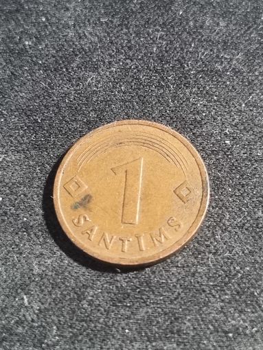 Латвия 1 сантим 1992