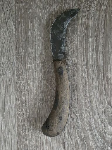 САНИТАРНЫЙ НОЖ. КЛЕЙМО.