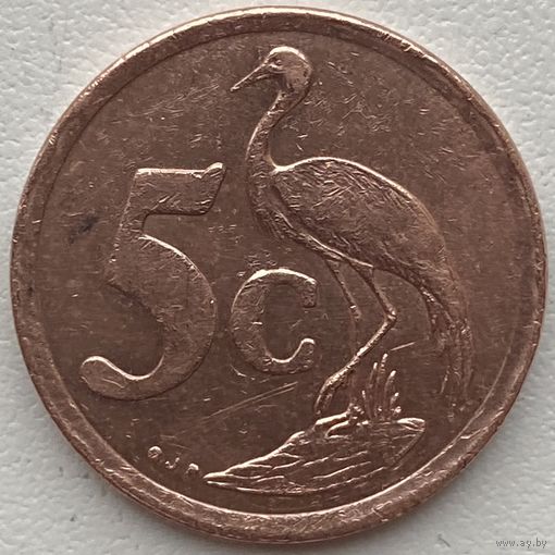 ЮАР 5 центов 1997 г.