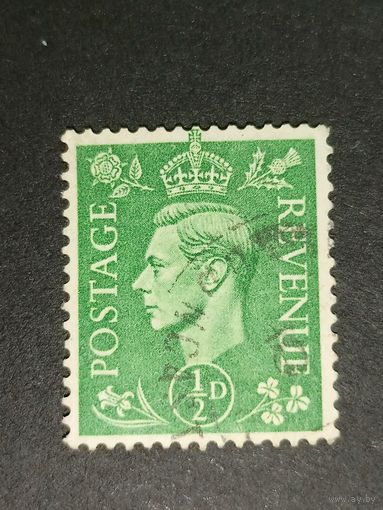 Великобритания 1941. Король Георг VI. Новые цвета