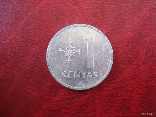 1 цент 1991 Литва