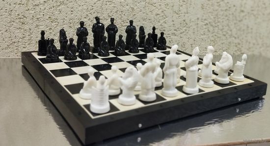 Шахматы Вечера близ Диканьки, колкий пластик. СССР