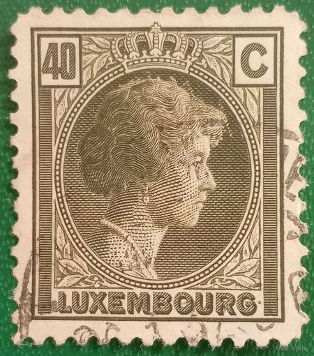 Люксембург 1920. Великая герцогиня Шарлотта Люксембургская