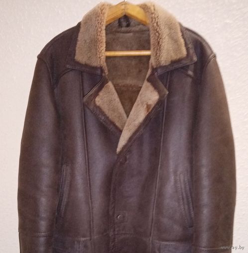 Дублёнка натур. в состоянии новой размер 48-50