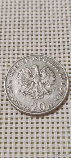Польша 20 злотых 1976