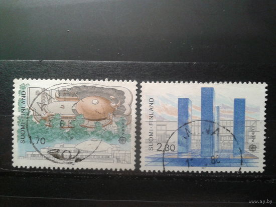 Финляндия 1987 Европа, совр. архитектура Полная серия
