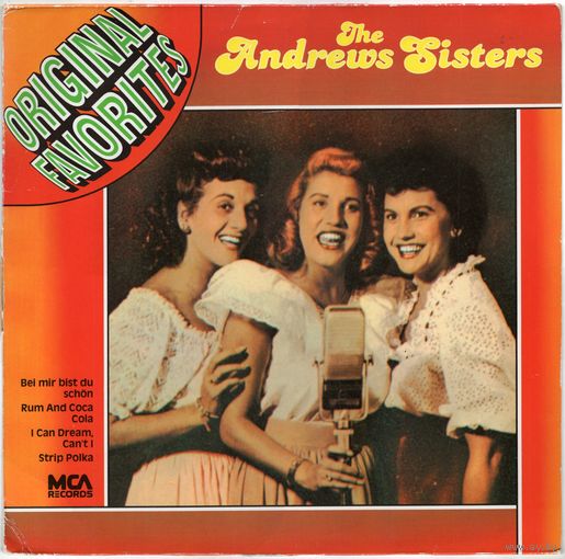 LP The Andrews Sisters 'Original Favourites'