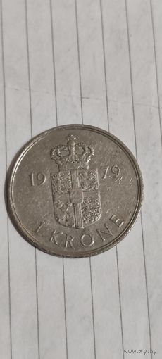Дания 1 крон 1979