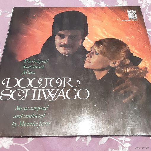 MAURICE JARRE - 1965 - DOCTOR SCHIWAGO - THE ORIGINAL SOUNDTRACK ALBUM (GERMANY) LP