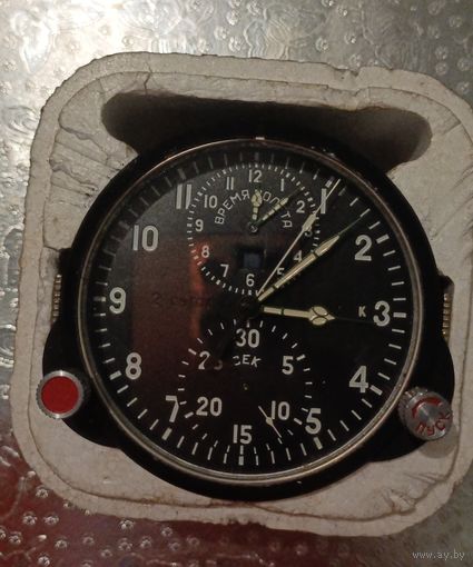 Часы авиационные АЧС - 1М новые в упаковке Редкий