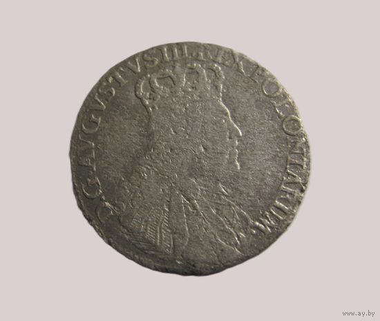 3 гроша 1754 ЕC  Август III