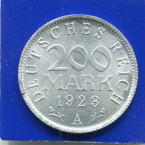 Германия 200 марок 1923 А