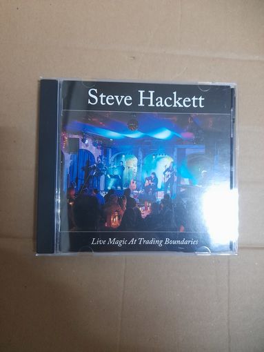 STEVE HACKETT (GENESIS) "LIVE MAGIC AT TRADING BOUNDARIES " CD 2025