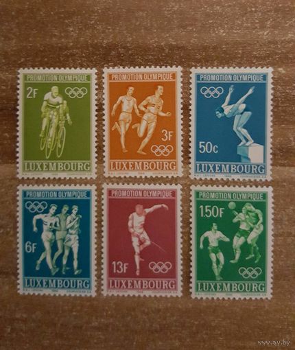 Люксембург. 1968. Спорт. Олмпийские игры