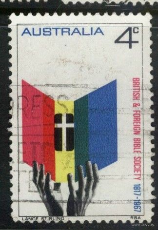 Австралия - 1967 [Mi. 384] Гашеная (AU08)