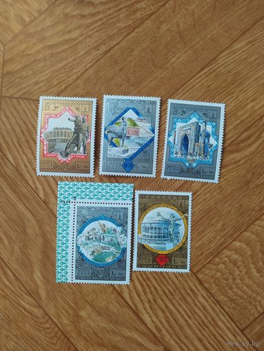 СССР марки 1979 г. Туризм под знаком олимпиады.