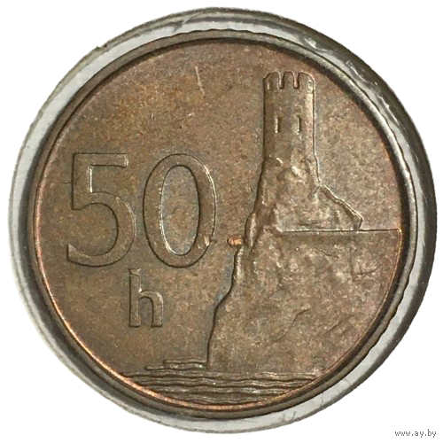 Словакия 50 геллеров, 1996 (холдер)