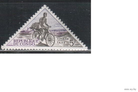Конго-1961 (Мих.7) , * ,    Велосипеды, Служебная