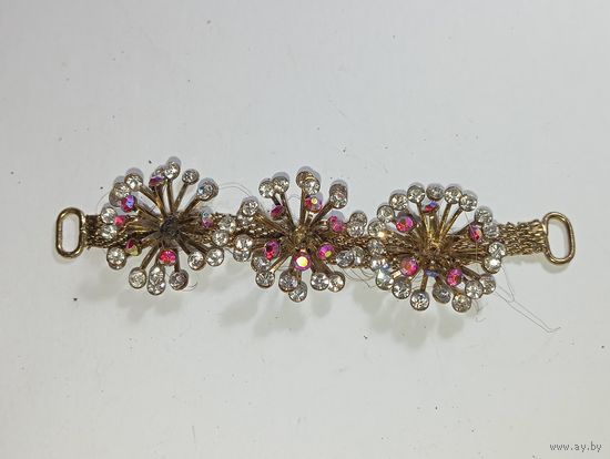 Брошь - заколка  . Распродажа винтажный бижутерии с рубля !