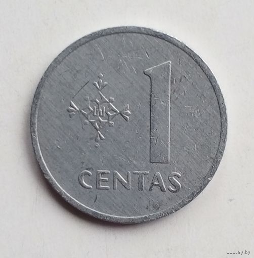 Литва. 1 цент 1991 г.