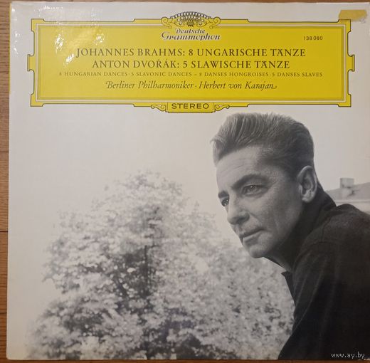 Johannes Brahms / Antonin Dvorak, Berliner Philharmoniker, Herbert Von Karajan – 8 Ungarische Tanze / 5 Slawische Tanze
