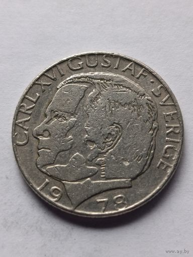 Швеция. 1 крона 1970 года. (4).