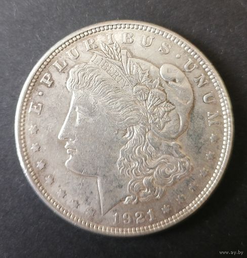 1 доллар 1921 г. D