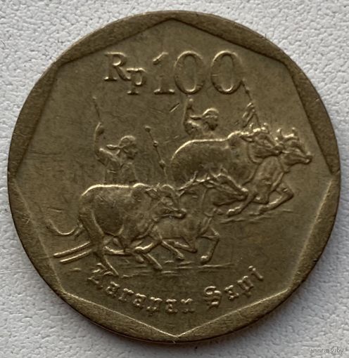 Индонезия 100 рупий 1995 г.