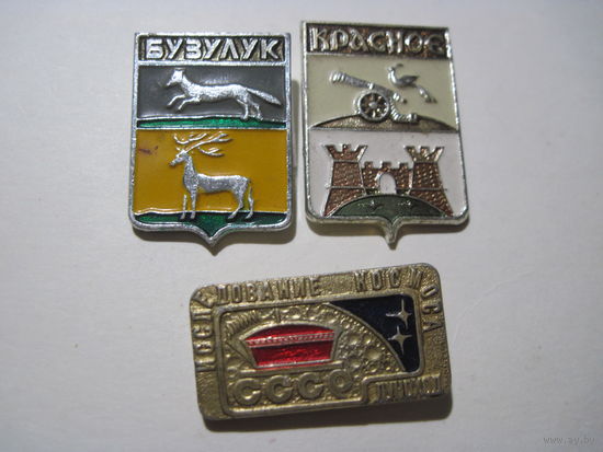 3 значка/30 с рубля!