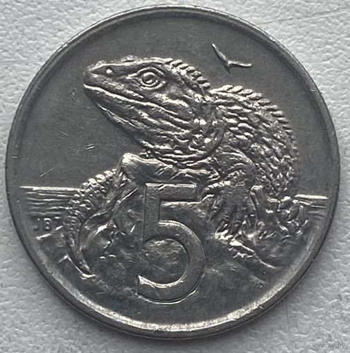 Новая Зеландия 5 центов 1994 г.