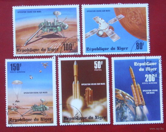 Нигер. Космос. ( 5 марок ) 1979 года. 3-19.