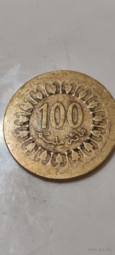Тунис 100 миллим 1960