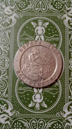 Испания 200 песет 1996
