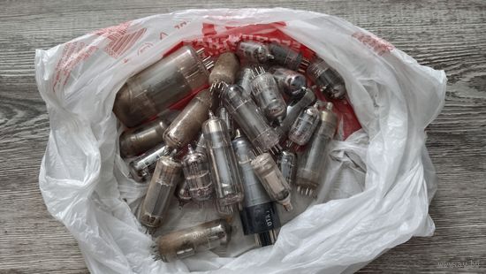 Лампы от телевизоров, приемников, радиол