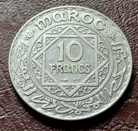 Марокко 10 франков, 1934     ( 1-9-4 )