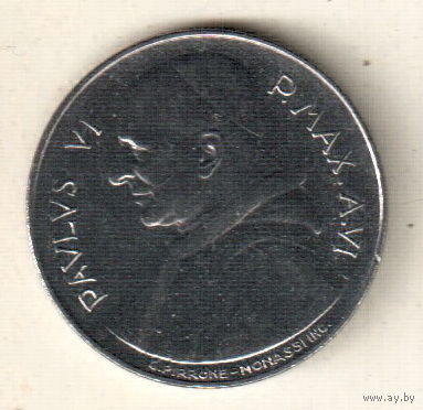 Ватикан 100 лира 1968