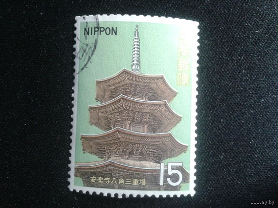 Япония, 1969. Пагода храма Анраку