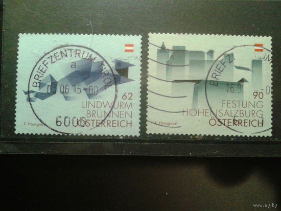 Австрия 2013 Стандарт, достопримечательности Михель-3,1 евро гаш