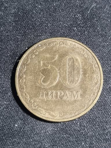 Таджикистан 50 дирам 2019