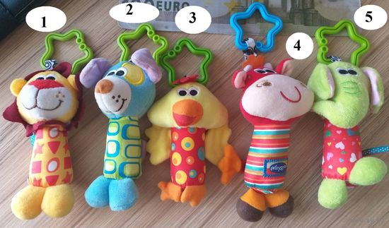 Игрушки-подвески, погремушки для новорожденных, новые