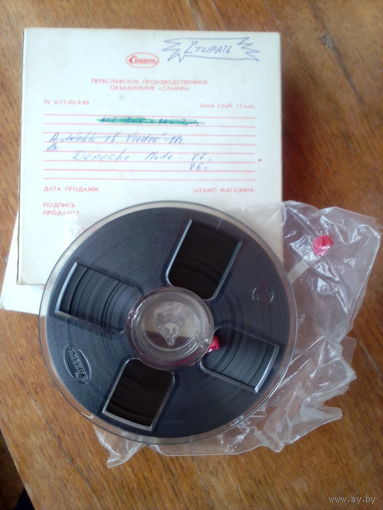 Магнитная лента 375 м.     Бабина.