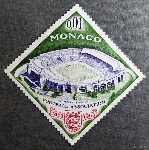 Марка Монако 1963 год 100 лет Английской футбольной ассоциации