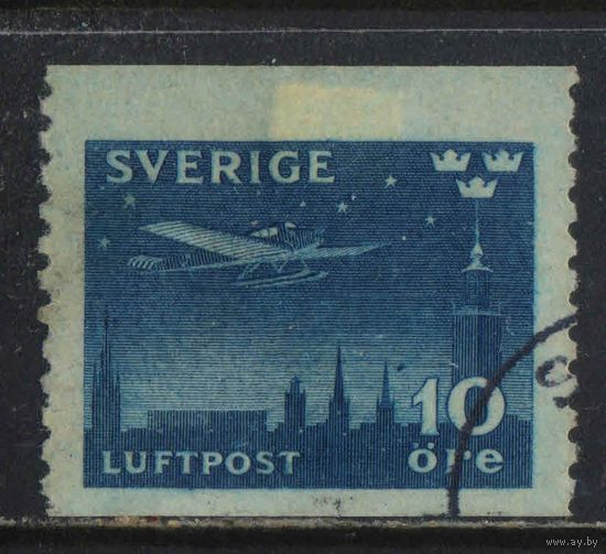 Швеция Авиа 1930 Юнкерс F 13 над Стокгольмом #213