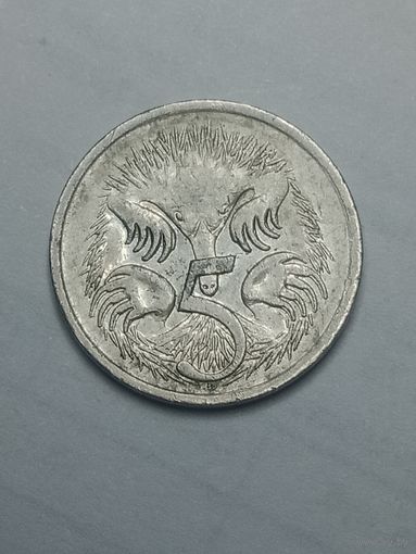 Австралия 5 центов 1987 года .